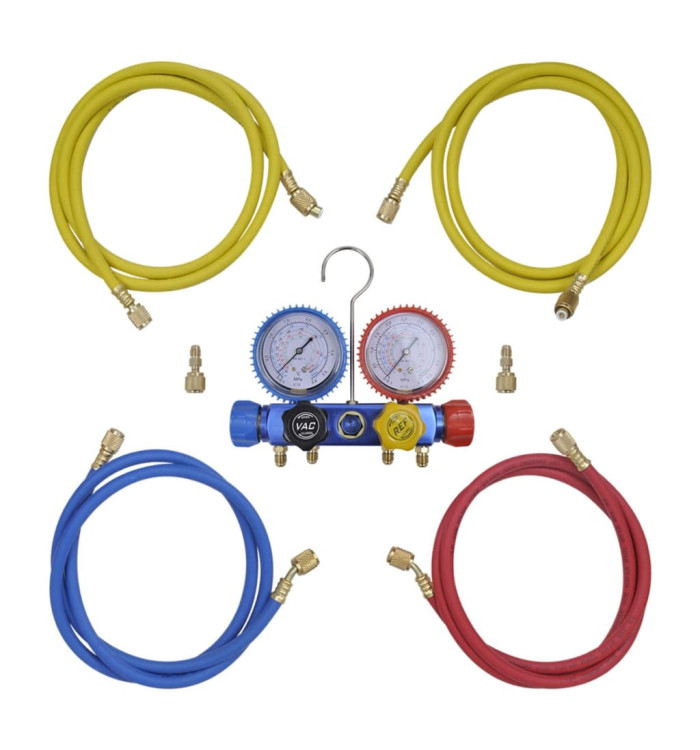 Set manifold 4 voies avec mallette | Mobilier & Déco