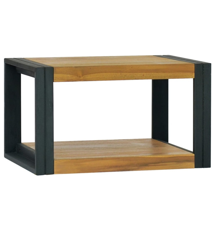Armoire murale de salle de bain 60x45x35 cm Bois de teck solide | Mobilier & Déco