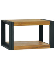 Armoire murale de salle de bain 60x45x35 cm Bois de teck solide | Mobilier & Déco