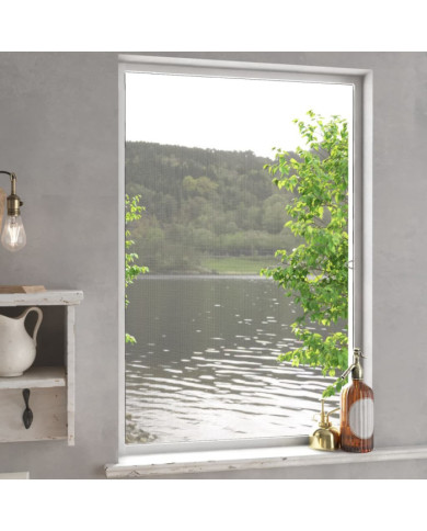 Moustiquaire pour fenêtres Blanc 80x120 cm | Mobilier & Déco