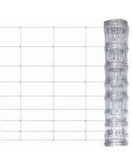 Clôture de jardin Acier galvanisé 50x1,2 m Argenté | Mobilier & Déco