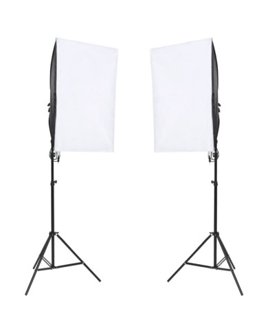 Lampes de studio professionnelles 2 pcs 40x60 cm | Mobilier & Déco