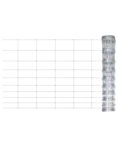 Clôture de jardin Acier galvanisé Argenté 50x1,2 m | Mobilier & Déco