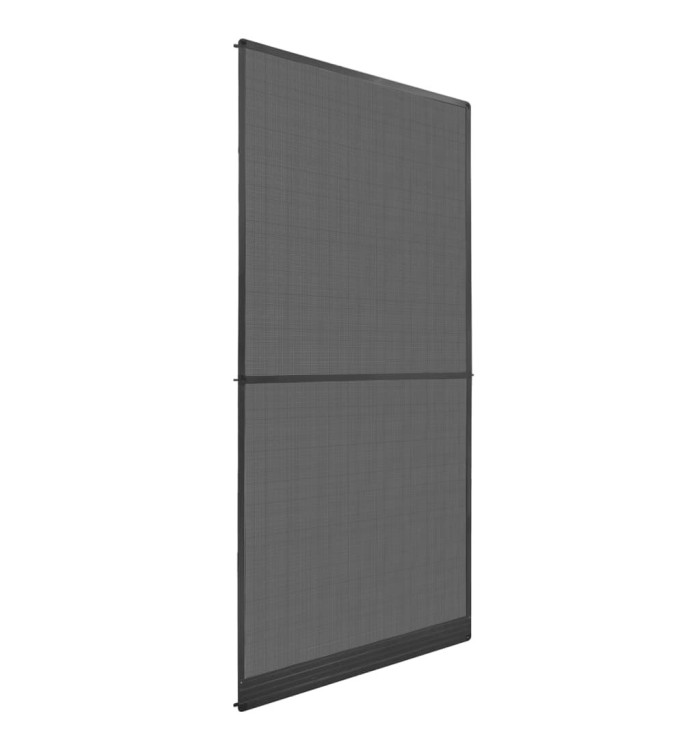 Moustiquaire à charnière pour portes Anthracite 100x215 cm | Mobilier & Déco