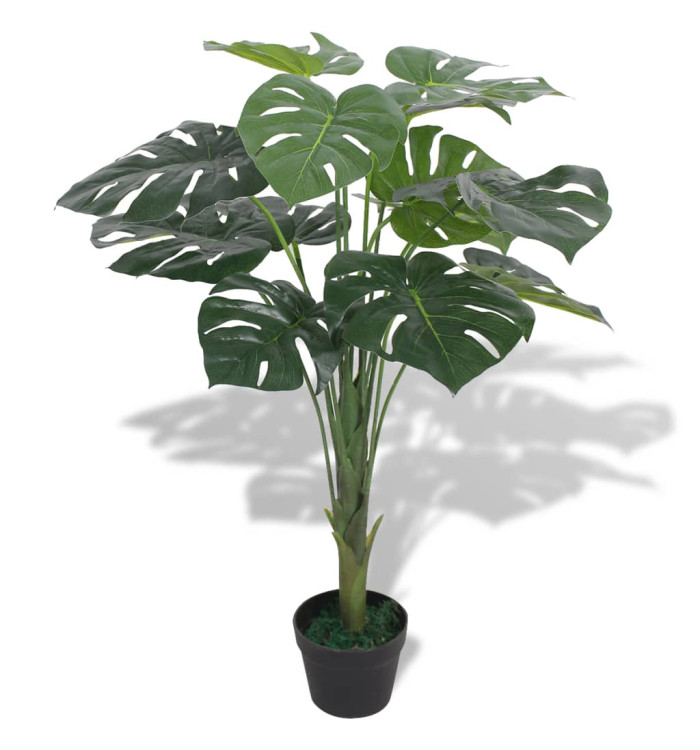 Plante artificielle avec pot Monstera 70 cm Vert | Mobilier & Déco