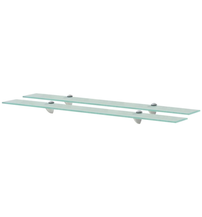 Étagères murales 2 pcs Verre 90 x 10 cm 8 mm | Mobilier & Déco