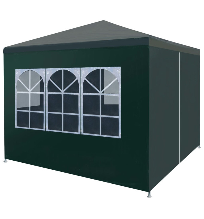 Tente de réception 3 x 3 m Vert | Mobilier & Déco