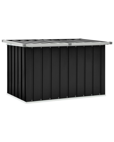 Boîte de rangement de jardin Anthracite 109x67x65 cm | Mobilier & Déco