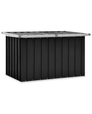 Boîte de rangement de jardin Anthracite 109x67x65 cm | Mobilier & Déco