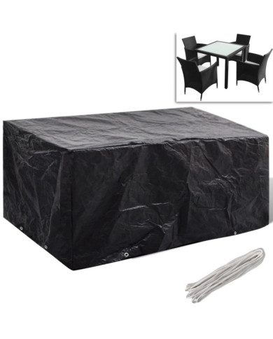 Housse de salon de jardin 8 œillets 180 x 140 x 90 cm | Mobilier & Déco