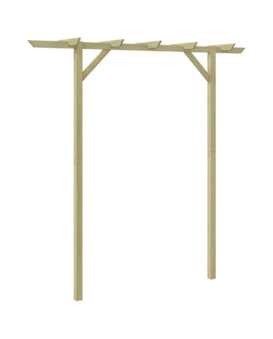 Pergola de jardin 205 x 40 x 203 cm Bois | Mobilier & Déco