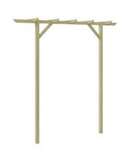 Pergola de jardin 205 x 40 x 203 cm Bois | Mobilier & Déco