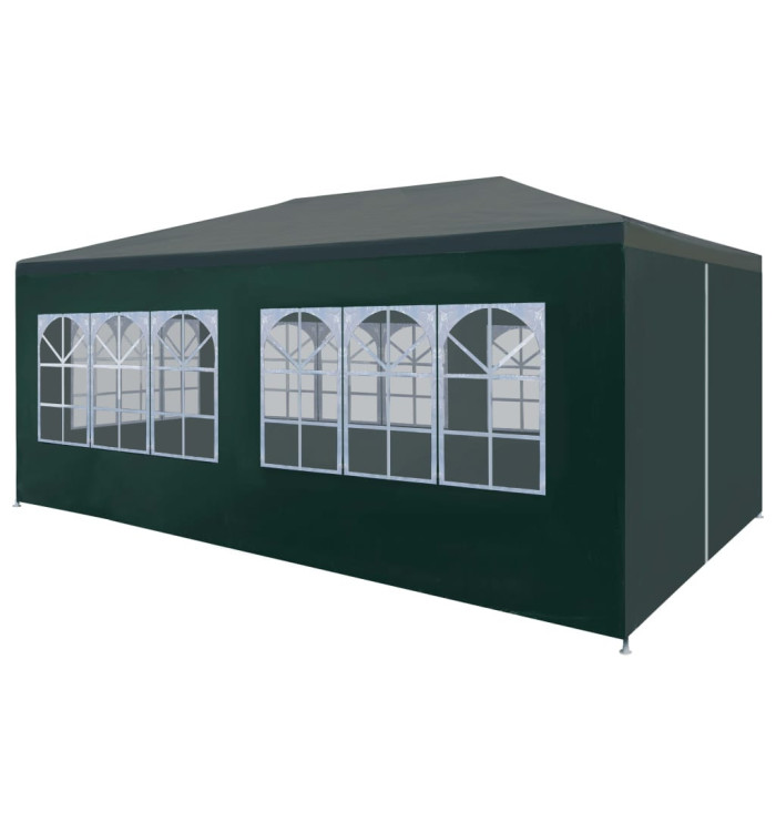 Tente de réception 3 x 6 m Vert | Mobilier & Déco