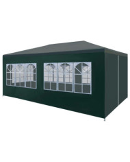 Tente de réception 3 x 6 m Vert | Mobilier & Déco