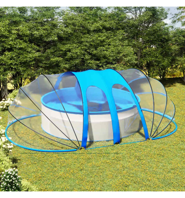 Dôme de piscine ovale 620x410x210 cm | Mobilier & Déco