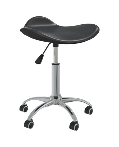 Chaise pivotante à manger Noir Similicuir | Mobilier & Déco