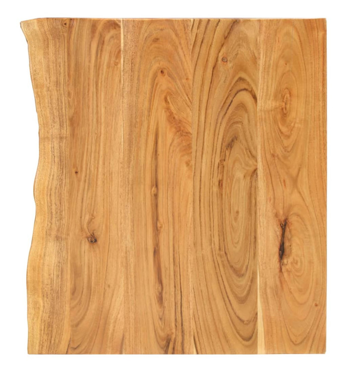 Dessus de meuble-lavabo de salle de bain Acacia 58x52x3,8 cm | Mobilier & Déco