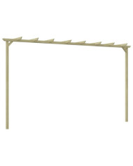 Pergola de jardin Pin imprégné 360x200x60 cm | Mobilier & Déco