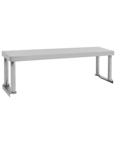 Étagère de table de travail 120x30x35 cm Acier inoxydable | Mobilier & Déco