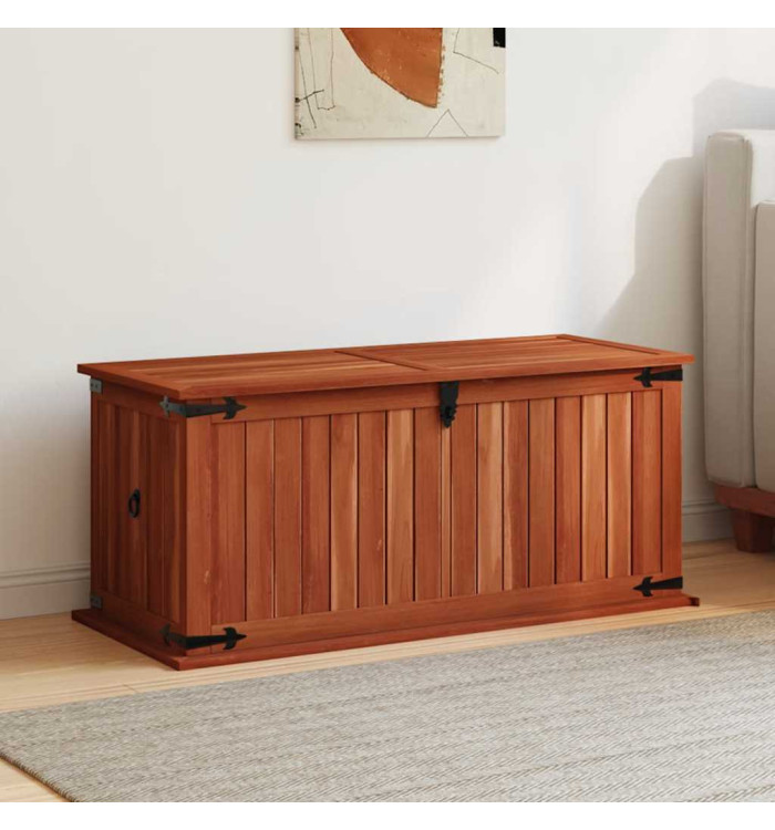 Coffre de rangement 90x45x40 cm Bois d'acacia solide | Mobilier & Déco