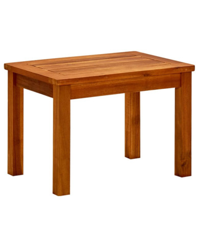 Table basse de jardin 50x35x36 cm Bois solide d'acacia | Mobilier & Déco