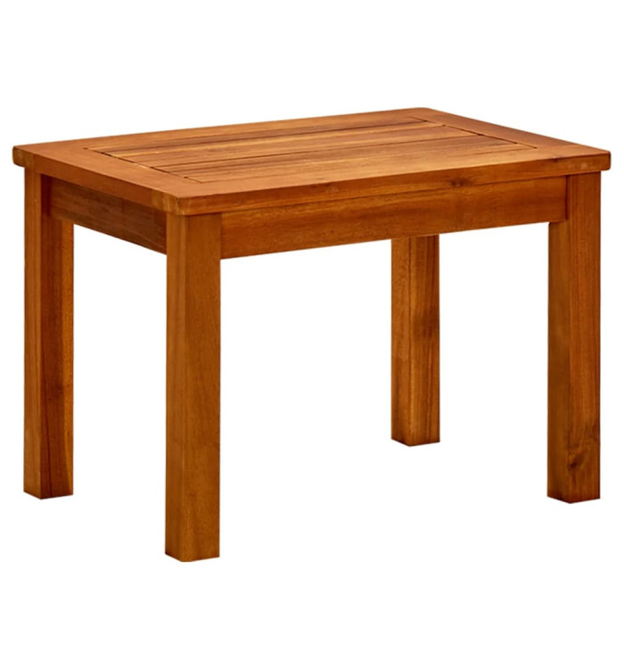 Table basse de jardin 50x35x36 cm Bois solide d'acacia | Mobilier & Déco