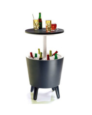 Keter Glacière bar anthracite 192710 | Mobilier & Déco