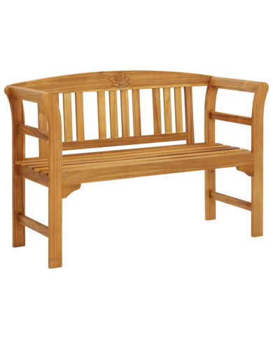 Banc de jardin 114 cm bois d'acacia solide | Mobilier & Déco