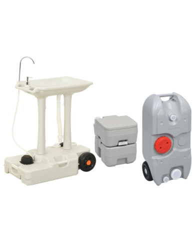 Ensemble de toilette support de lavage des mains réservoir eau | Mobilier & Déco