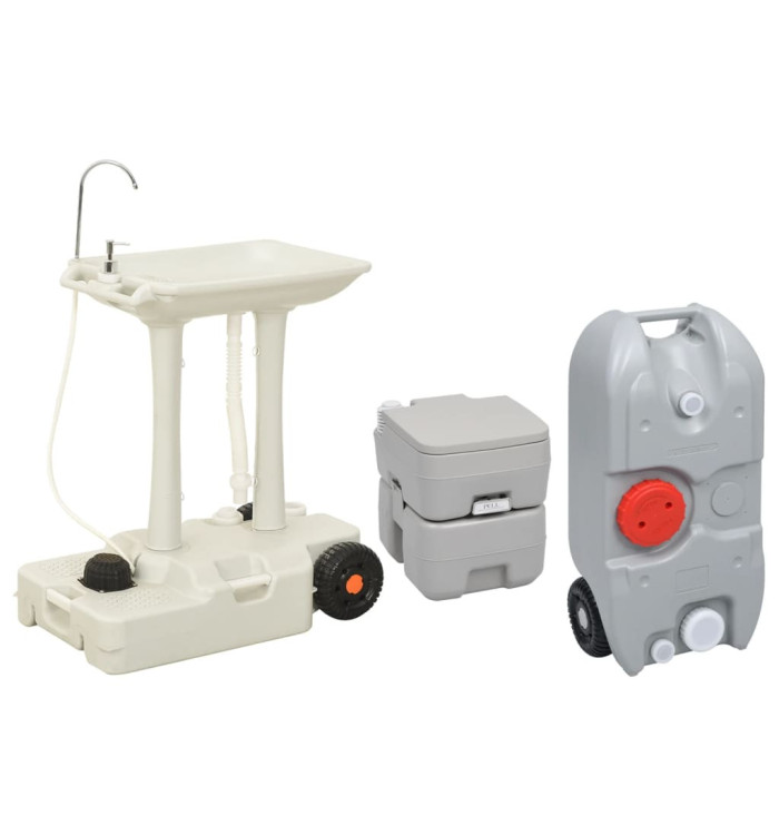 Ensemble de toilette support de lavage des mains réservoir eau | Mobilier & Déco