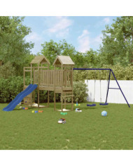 Aire de jeux d'extérieur bois de pin imprégné | Mobilier & Déco