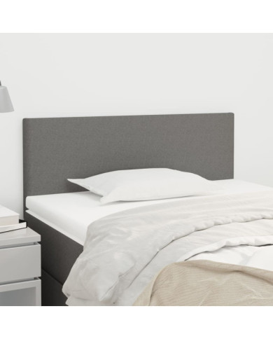 Tête de lit Gris foncé 80x5x78/88 cm Tissu | Mobilier & Déco