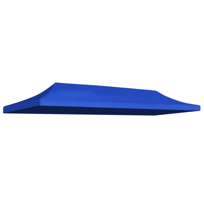 Toit de tente de réception 3 x 6 m Bleu | Mobilier & Déco