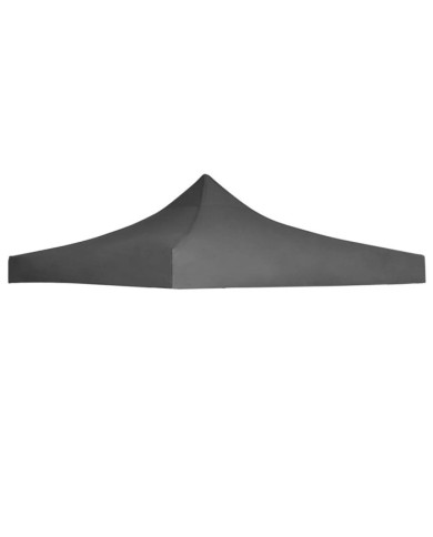 Toit de tente de réception 3 x 3 m Anthracite | Mobilier & Déco