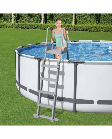 Bestway Échelle de piscine de sécurité à 4 marches Flowclear 132 cm | Mobilier & Déco