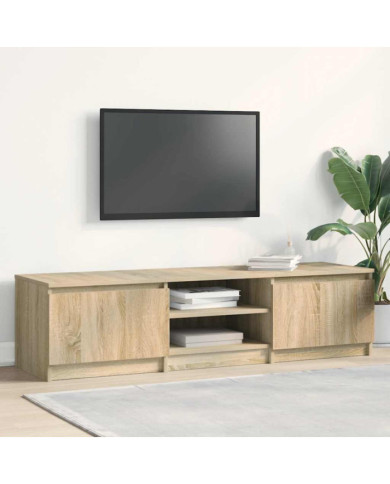 Meuble TV Chêne sonoma 140x40x35,5 cm Bois d'ingénierie | Mobilier & Déco