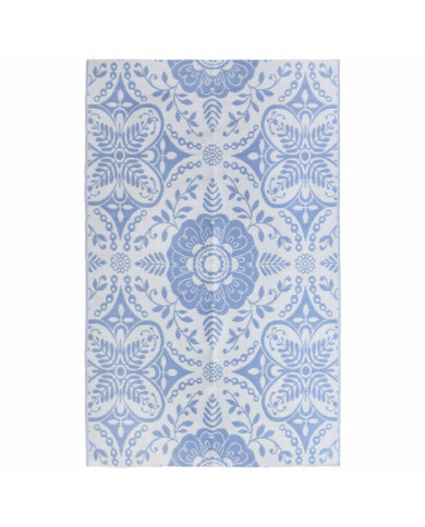 Tapis d'extérieur ARAKIL Bleu azuré 190x290 cm PP | Mobilier & Déco