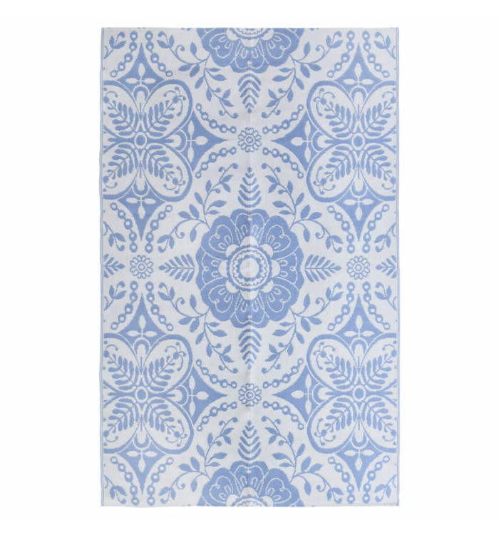 Tapis d'extérieur ARAKIL Bleu azuré 190x290 cm PP | Mobilier & Déco