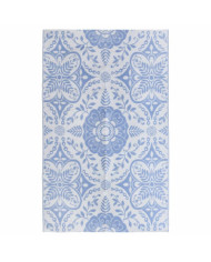 Tapis d'extérieur ARAKIL Bleu azuré 190x290 cm PP | Mobilier & Déco