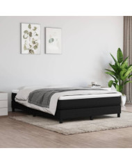 Matelas de lit à ressorts ensachés Noir 140x190x20 cm Tissu | Mobilier & Déco