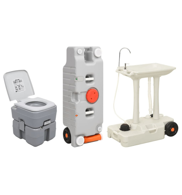 Ensemble de toilette support de lavage des mains réservoir eau | Mobilier & Déco