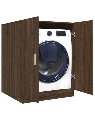 Meuble pour machine à laver Chêne marron 71x71,5x91,5 cm | Mobilier & Déco