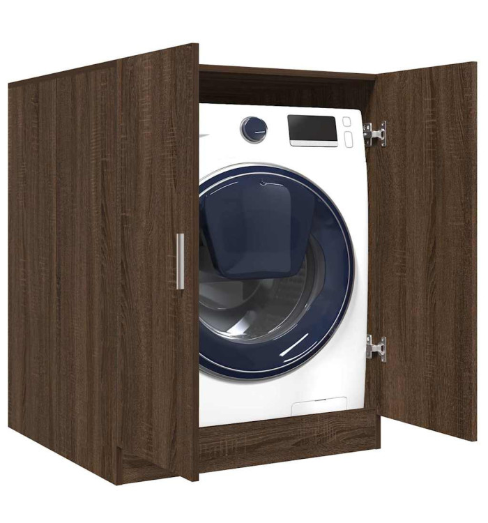 Meuble pour machine à laver Chêne marron 71x71,5x91,5 cm | Mobilier & Déco