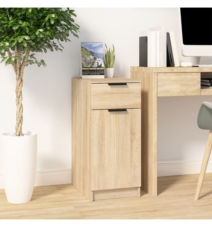 Armoire de bureau Chêne sonoma 33,5x50x75 cm Bois d'ingénierie | Mobilier & Déco
