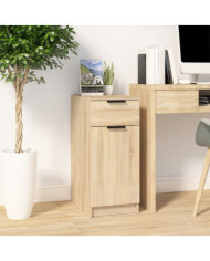 Armoire de bureau Chêne sonoma 33,5x50x75 cm Bois d'ingénierie | Mobilier & Déco