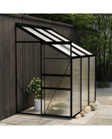 Serre Anthracite Aluminium 3,97 m³ | Mobilier & Déco