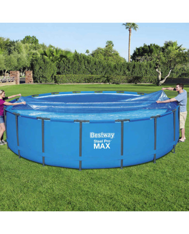 Bestway Couverture solaire de piscine Flowclear 549 cm | Mobilier & Déco