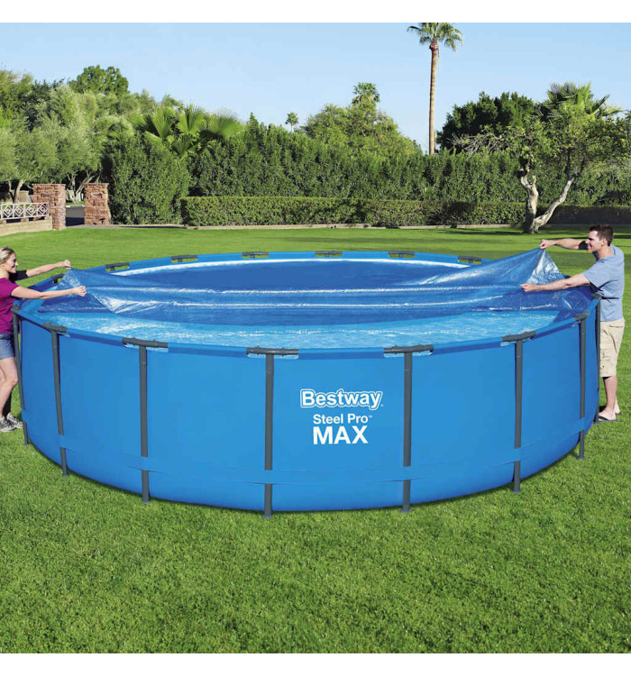 Bestway Couverture solaire de piscine Flowclear 549 cm | Mobilier & Déco
