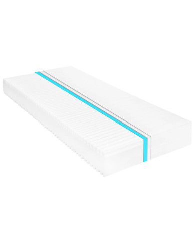 Matelas 80x200 cm 7 zones Mousse PU 16 cm H2 H3 | Mobilier & Déco
