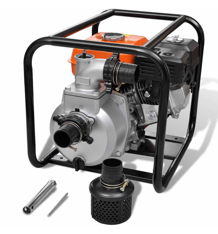 Pompe à eau à moteur à essence 50 mm Connexion 4800 W | Mobilier & Déco